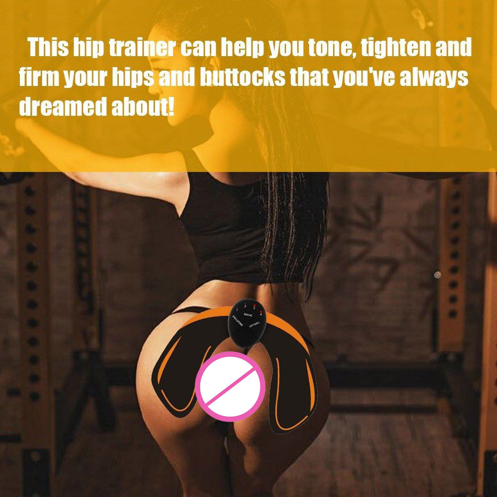 Elettrico Hip Trainer Stimolatore Muscolare Unisex Smart Fitness Glutei Butt Lifting Glutei Toner Trainer Dimagrante Massaggiatore Pad