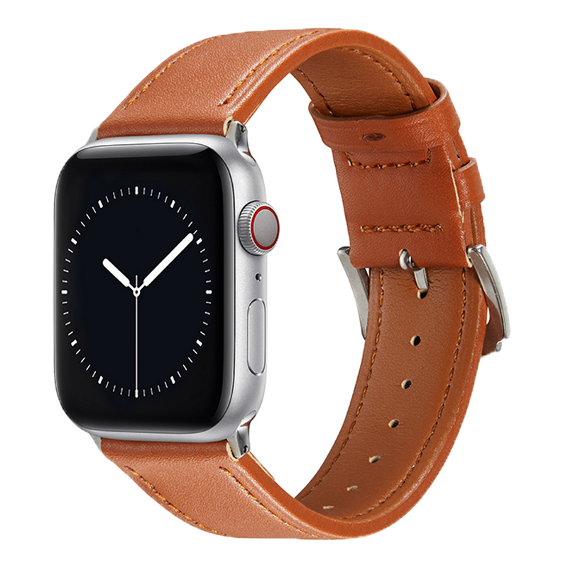 Business Men skórzany zegarek Zespół Smart Straps do Apple Watch Band Ultra 38mm 44mm 45mm 45 mm iWatch Band Series 8 9 4 5 6 7 Kobiety