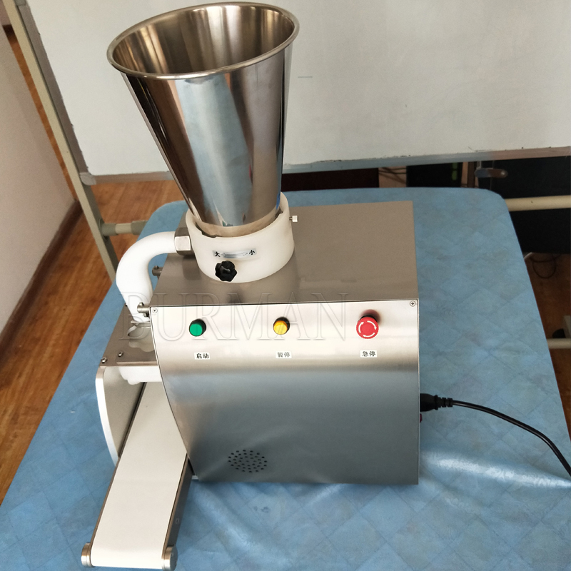 180W Dumpling Wonton Machine Semi Automatic Imitation Handmade Maker Stainless Steel