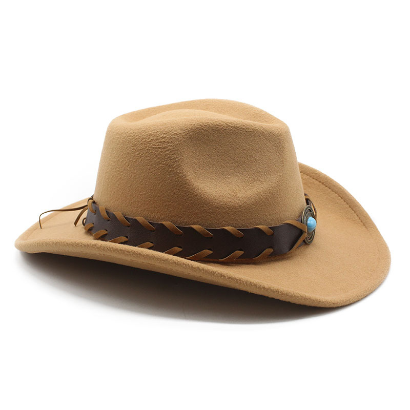 Chapeau Fedora de Cowboy Jazz pour femmes et hommes, casquette d'automne et d'hiver, cadeau de fête de noël, nouvelle collection 2023