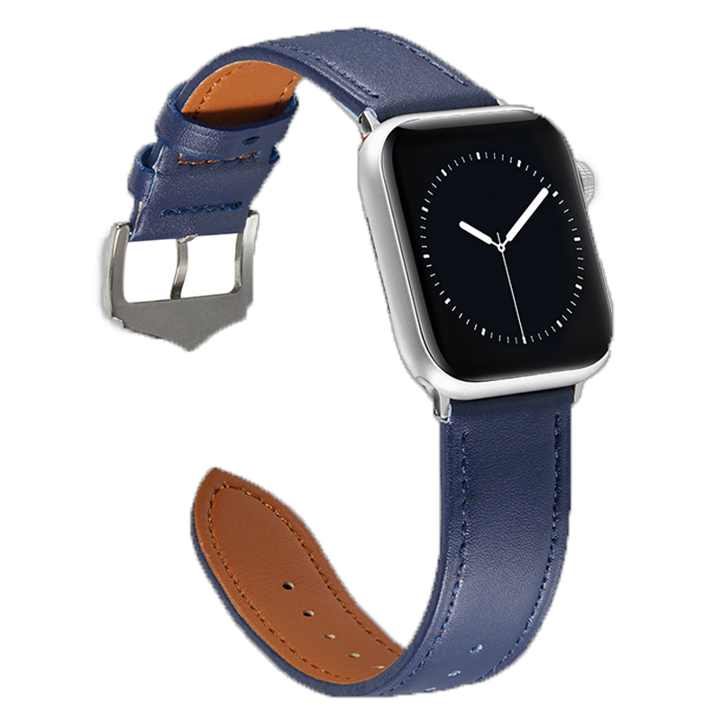 Business Men skórzany zegarek Smart Paski do Apple Watch Band Ultra 38mm 44mm 45 mm iwatch opaska seria 8 9 4 5 6 7 Designer bransoletkaband