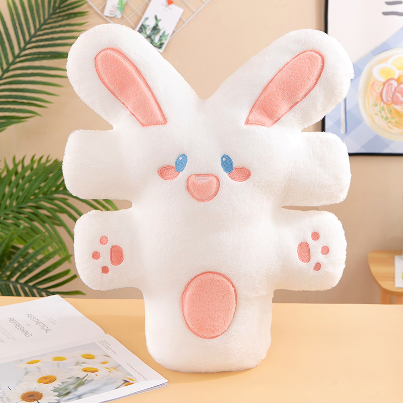 Новые милые мультяшные пелюши Kawaii в форме денег, мягкая плюшевая игрушка, домашний декор, плюшевые подушки с кроликом и деньгами