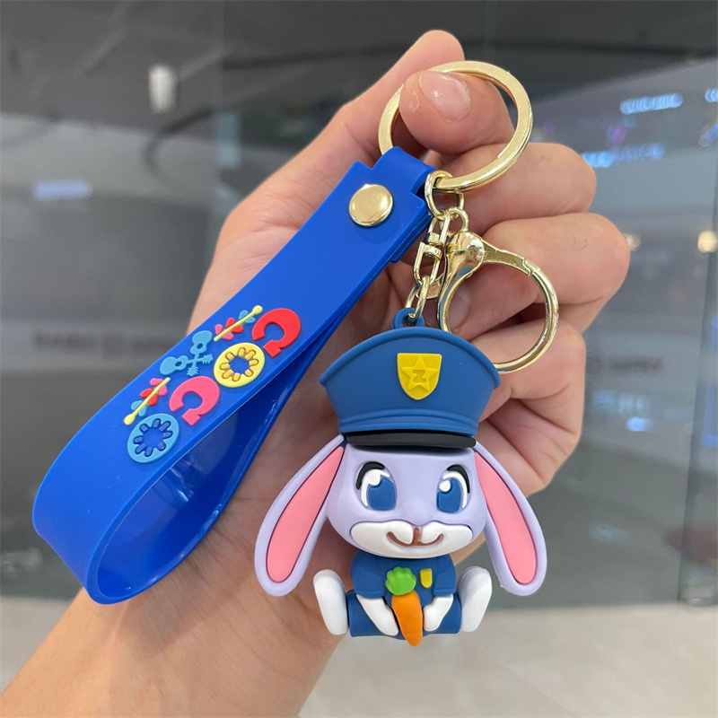 6 Stil Sevimli Anime Keychain Charm Anahtar Yüzük Güzel Yavru Yavru Bebek Chihiro Çift Öğrenciler Kişiselleştirilmiş Yaratıcı Sevgililer Günü Hediye DHL