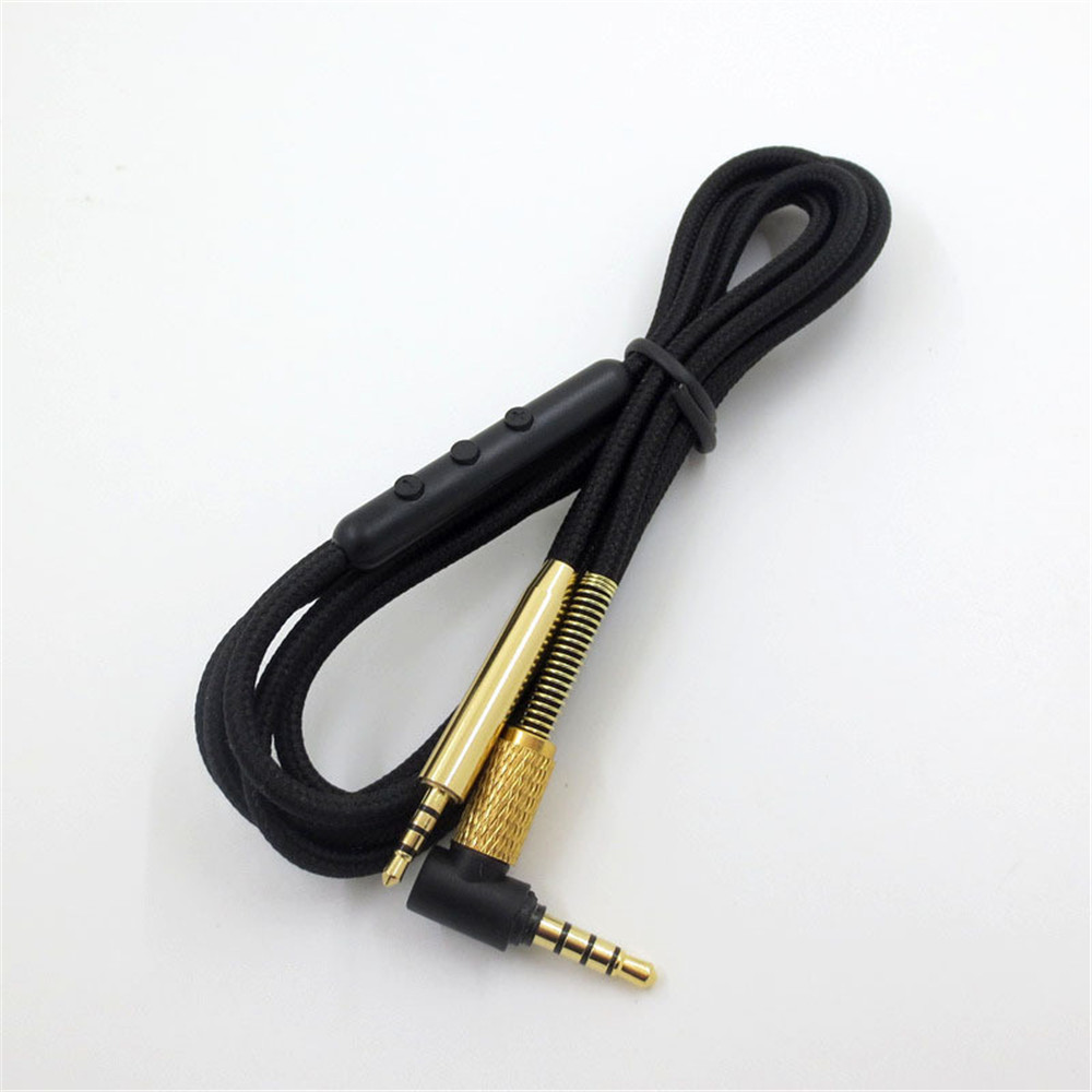 Aux Cable for Bose QC25 QC35 Quietcomfort 25 35 for AKG Y40 Y50 Y45 JBL S700 Replace Headphone Cable Wire 2.5mm to 3.5mm Jack 1.5m