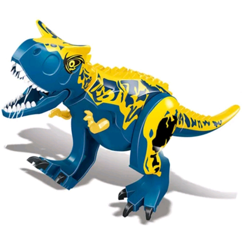 Jurassic World 3 Brutal Raptor Blocos de construção Tijolos de dinossauro Tiranossauro Indominus I-Rex Montar brinquedo para crianças