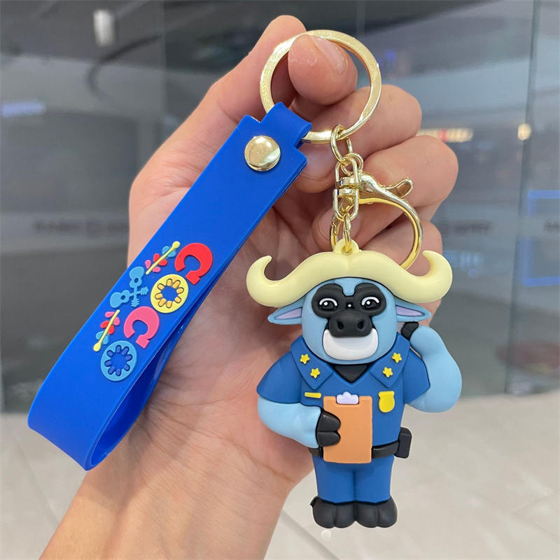 6 Stil Sevimli Anime Keychain Charm Anahtar Yüzük Güzel Yavru Yavru Bebek Chihiro Çift Öğrenciler Kişiselleştirilmiş Yaratıcı Sevgililer Günü Hediye DHL