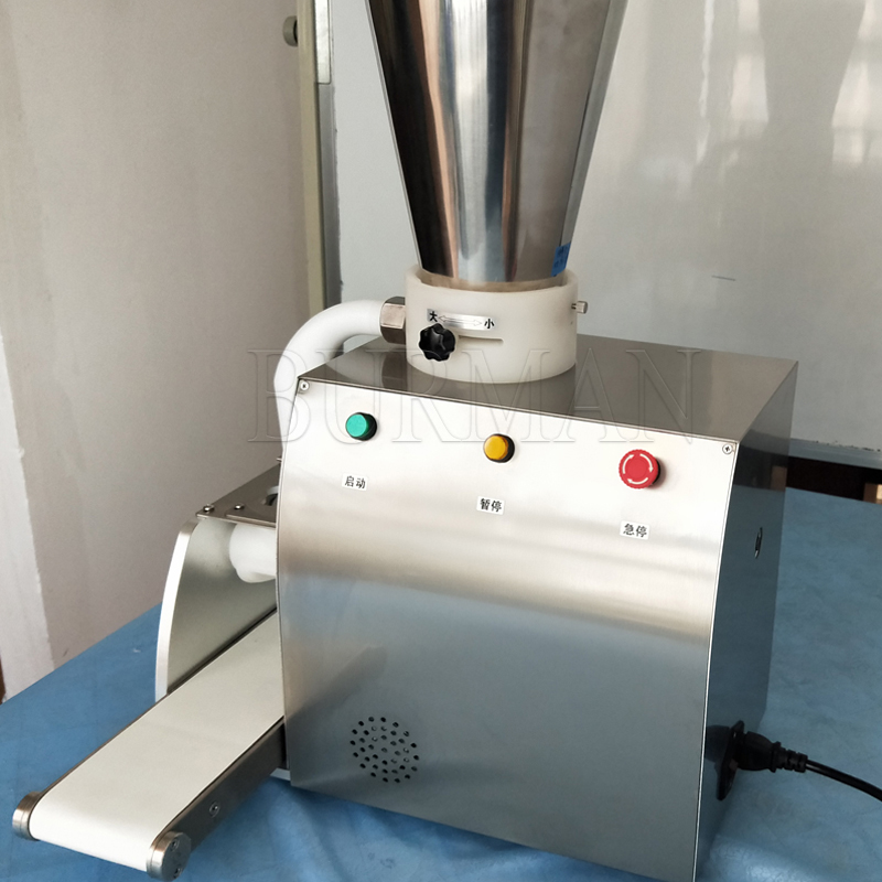 180W Dumpling Wonton Machine Semi Automatic Imitation Handmade Maker Stainless Steel