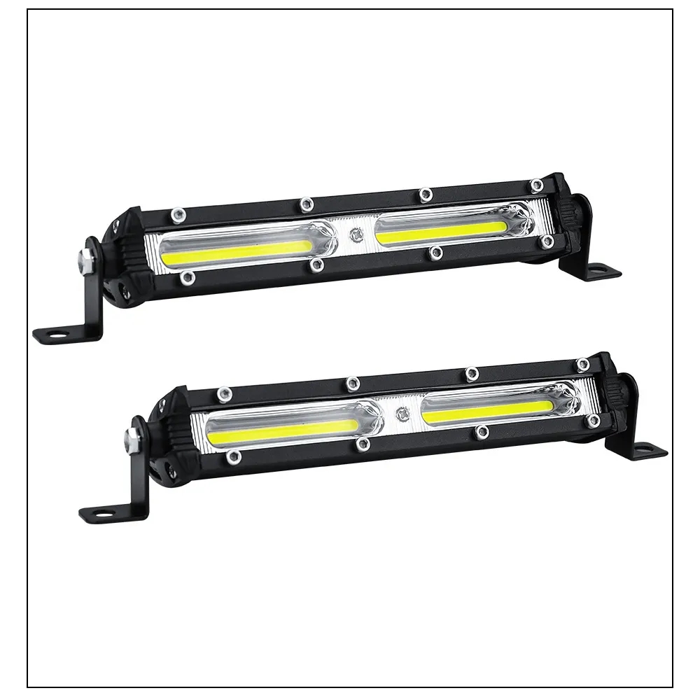 18W 7 بوصة CO COR LED LED WORTH BAR OFF ROAD SPOT LAMP 12V 24V لسيارات الدفع الرباعي ATV TRACK 4x4 UAZ POTTORCED AUTO FOG المصابيح الأمامية