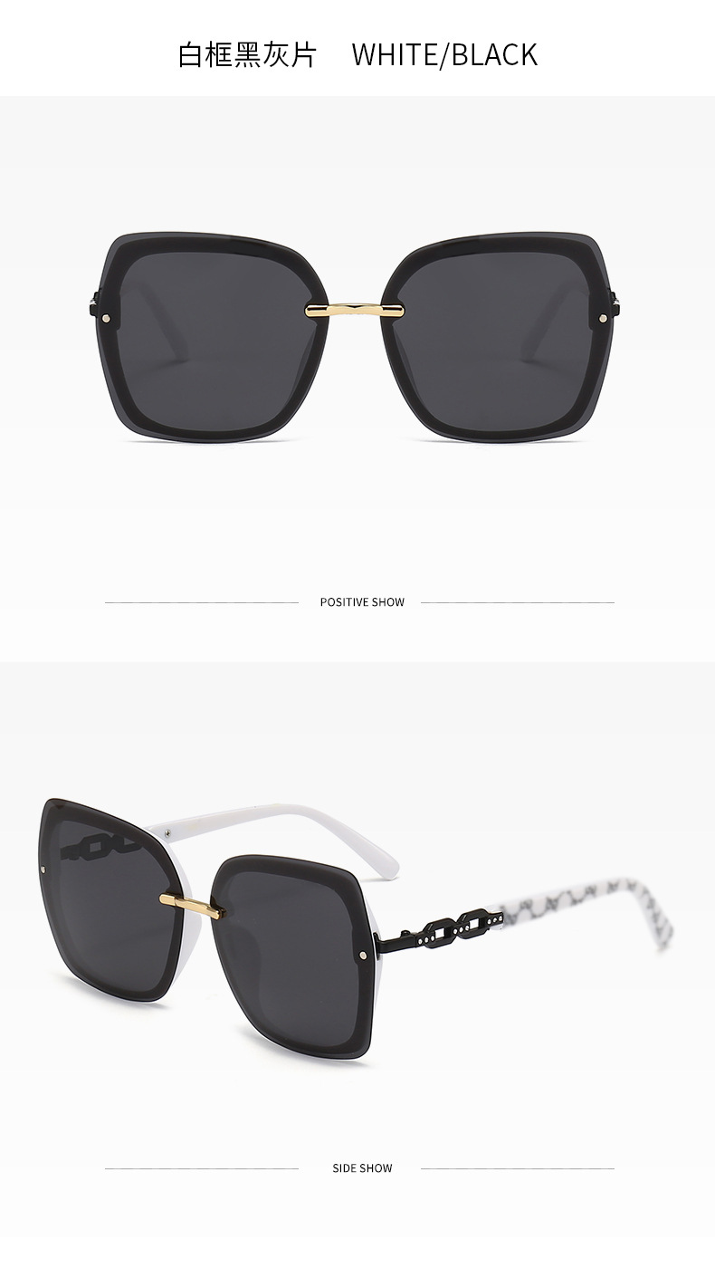 Designer Sunglasses For Women and Men Fashion Model Special UV 400 Protection Letter Metal Leg Double Beam Frame Outdoor Brands Design Alloy Diamond Sunglasses 600