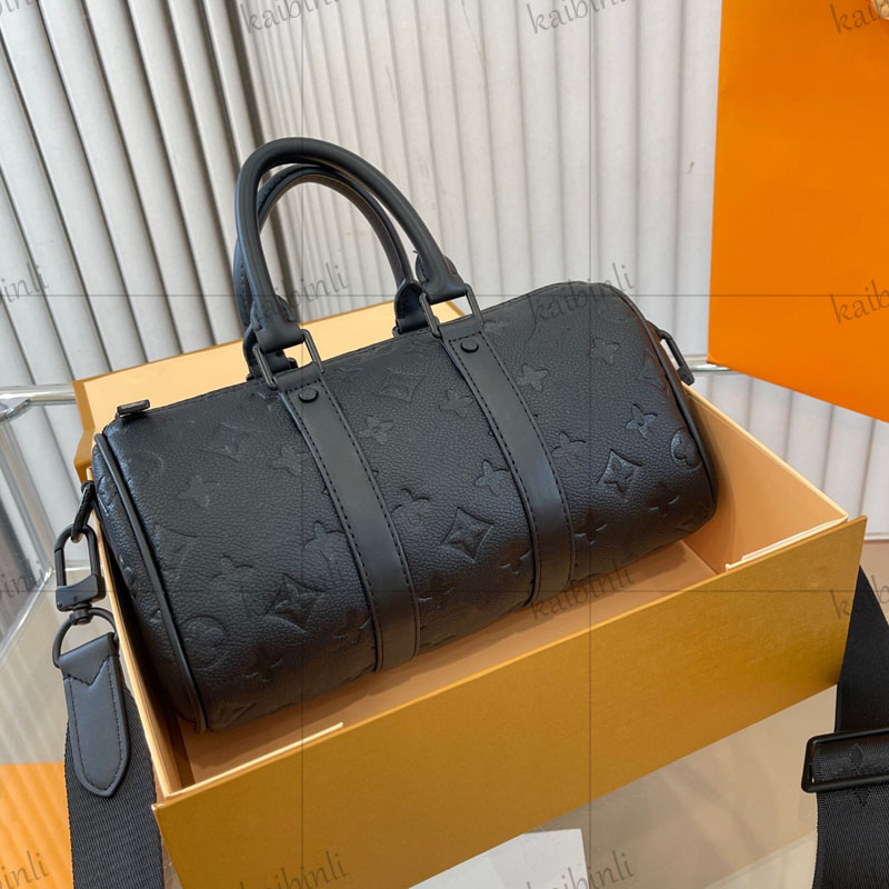 Mantieni tutta la borsa 25m Mantieni borsa di tela Borsa sportiva Borsone in tela di pelle goffrata Borsa da uomo Borsa da donna unisex pacchetto sportivo classico Borsa a tracolla Borsa a tracolla