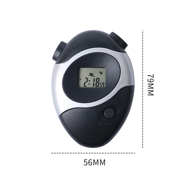 Multifuncional relógio temporizadores cronômetro dupla faixa cronômetro esportes profissionais multifuncional temporizador eletrônico 8*5.7cm