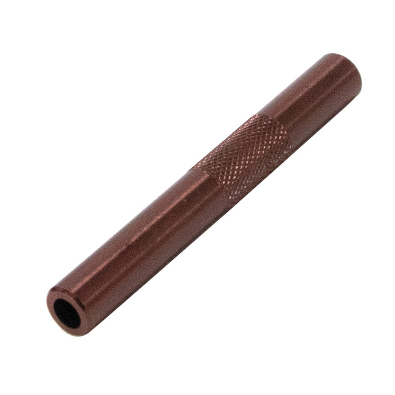 Pipe à priser personnalisée en métal One Hitter Bat porte-cigarette 2,75 pouces en alliage d'aluminium fumer des tuyaux de tabac à herbes accessoires polyvalents