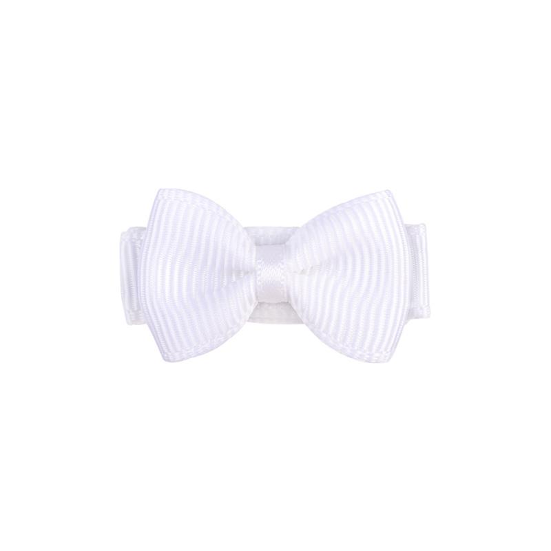 Solid Color Children Hairpin Mini Bowknot Grosgrain Barrettes Baby Girls Bangs Clip Kids Headwear Hair Accessories