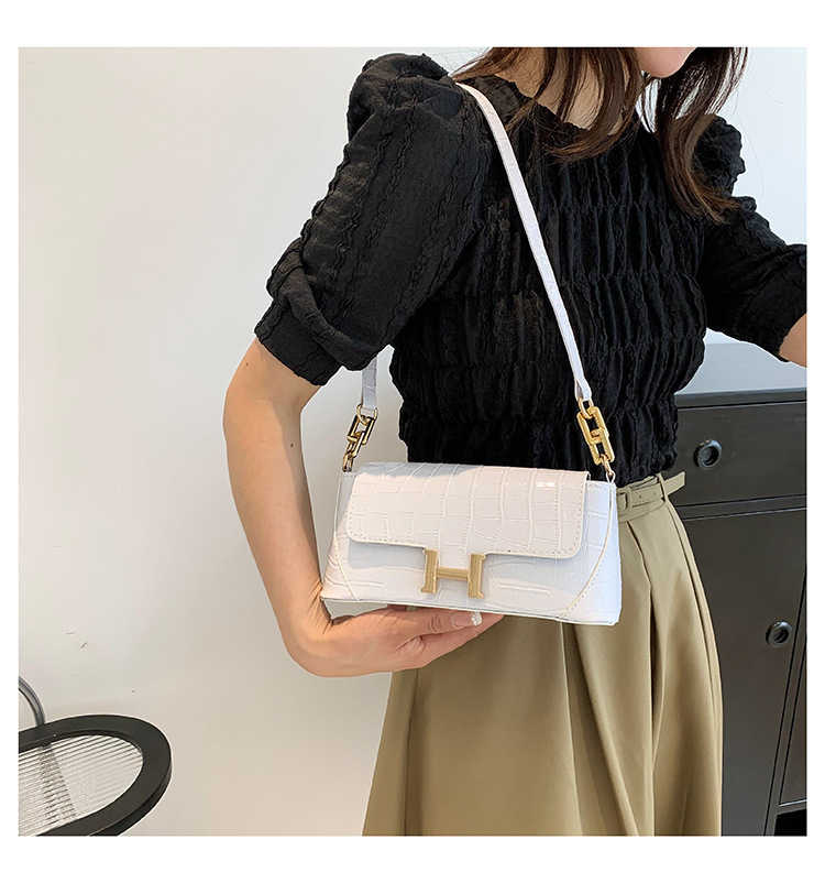 High-end voor dames 2023 nieuwe veelzijdige onderarm lichte luxe Franse stok buitenlandse stijl crossbody tas met één schouder Goedkope outlet 50% korting