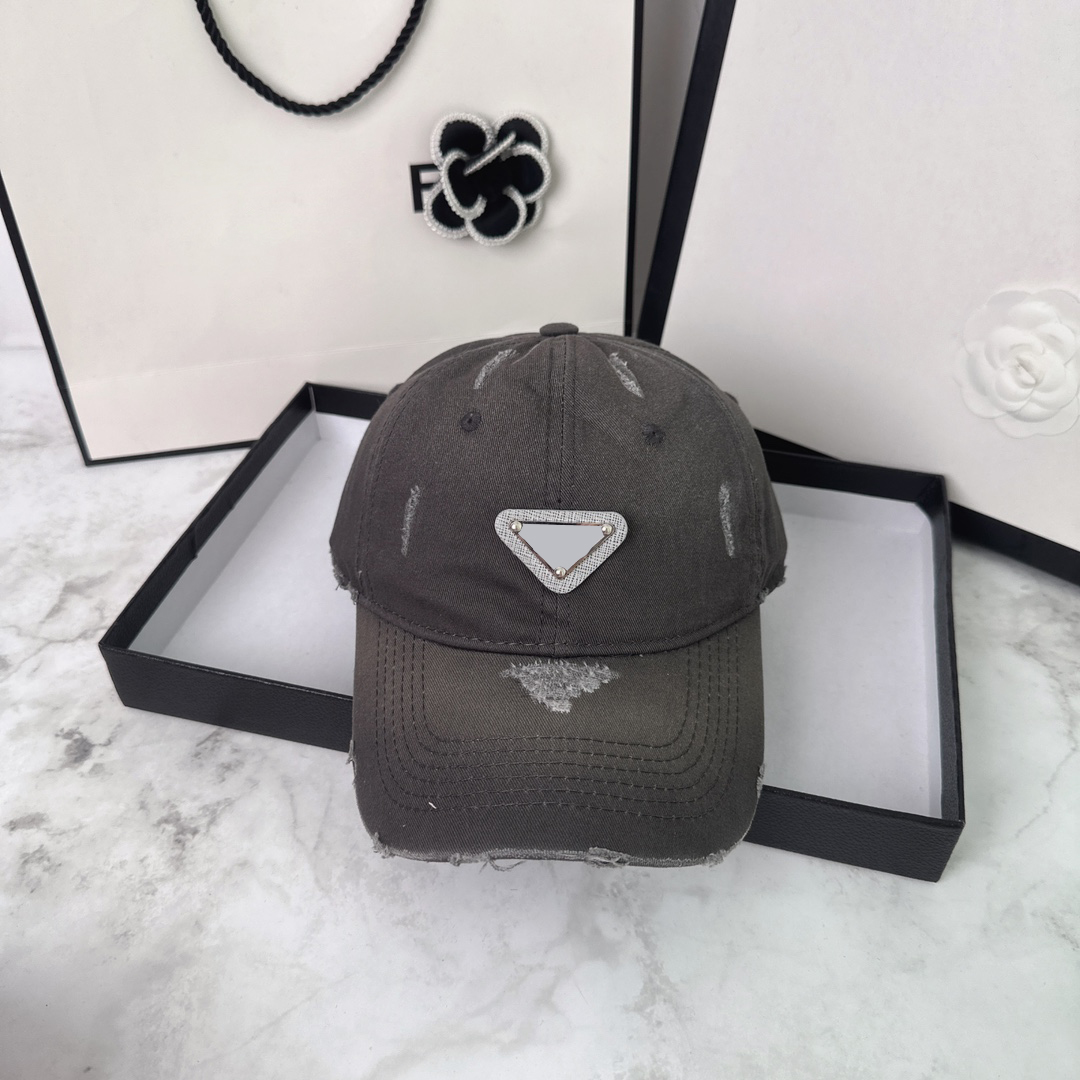 Męski sportowy projekt designerski ball cap damski gradient gradientowy liter druk Casquette