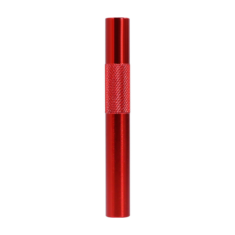 Pipe à priser personnalisée en métal One Hitter Bat porte-cigarette 2,75 pouces en alliage d'aluminium fumer des tuyaux de tabac à herbes accessoires polyvalents