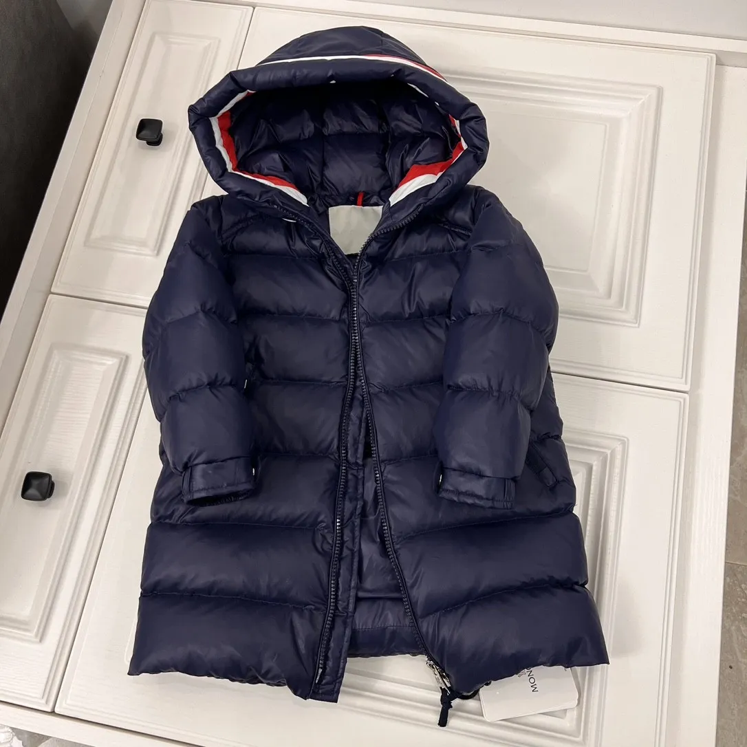 Kinderen jassen meisje jongen jas kid designer baby kleden kinderen jassen jas hooded uitloper warme winter 100-160 cm