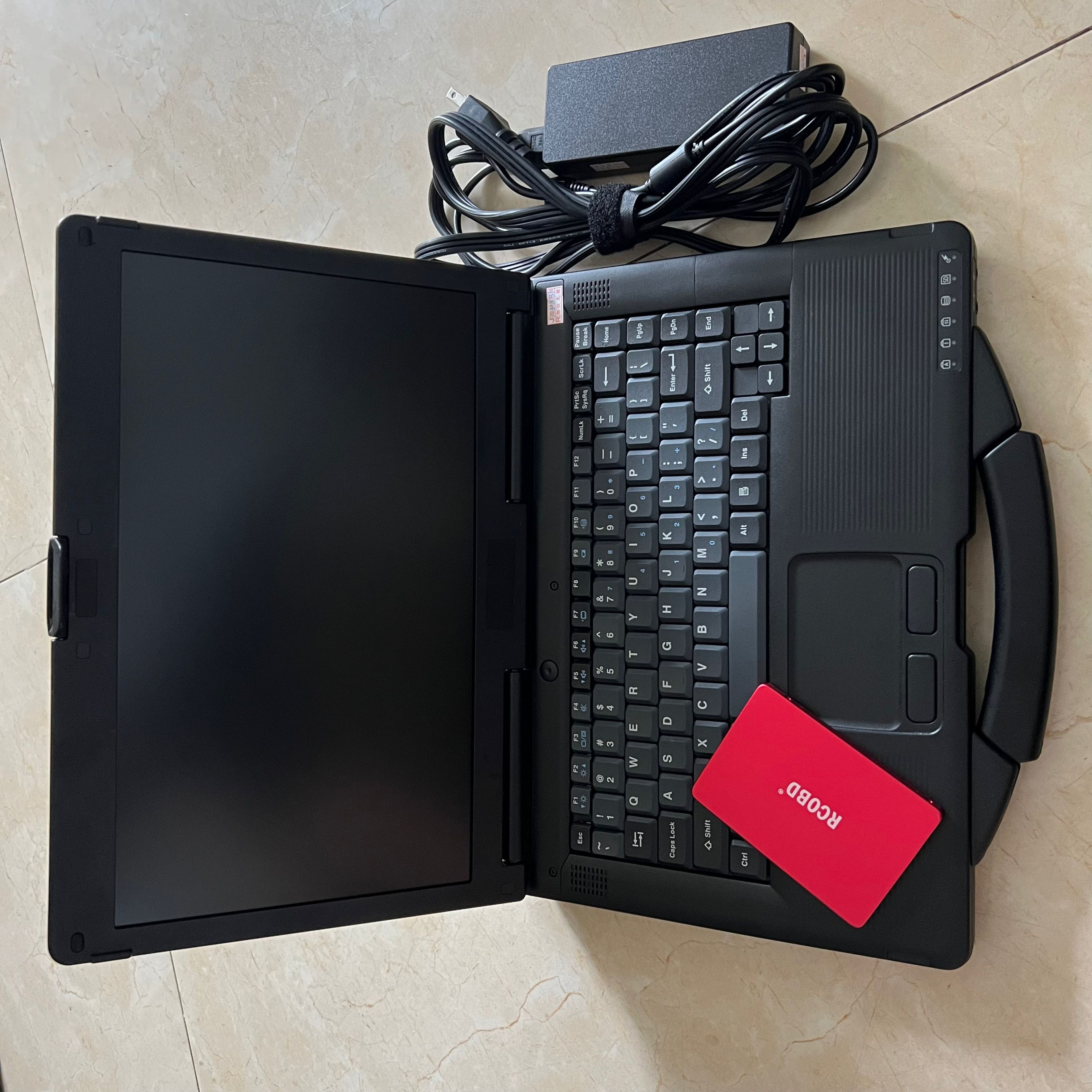 Nuovo rilasciato!MB STAR C4 SSD 480GB con il più recente SD Connect Xentry EPC DTS soft-ware Fit laptop CF53
