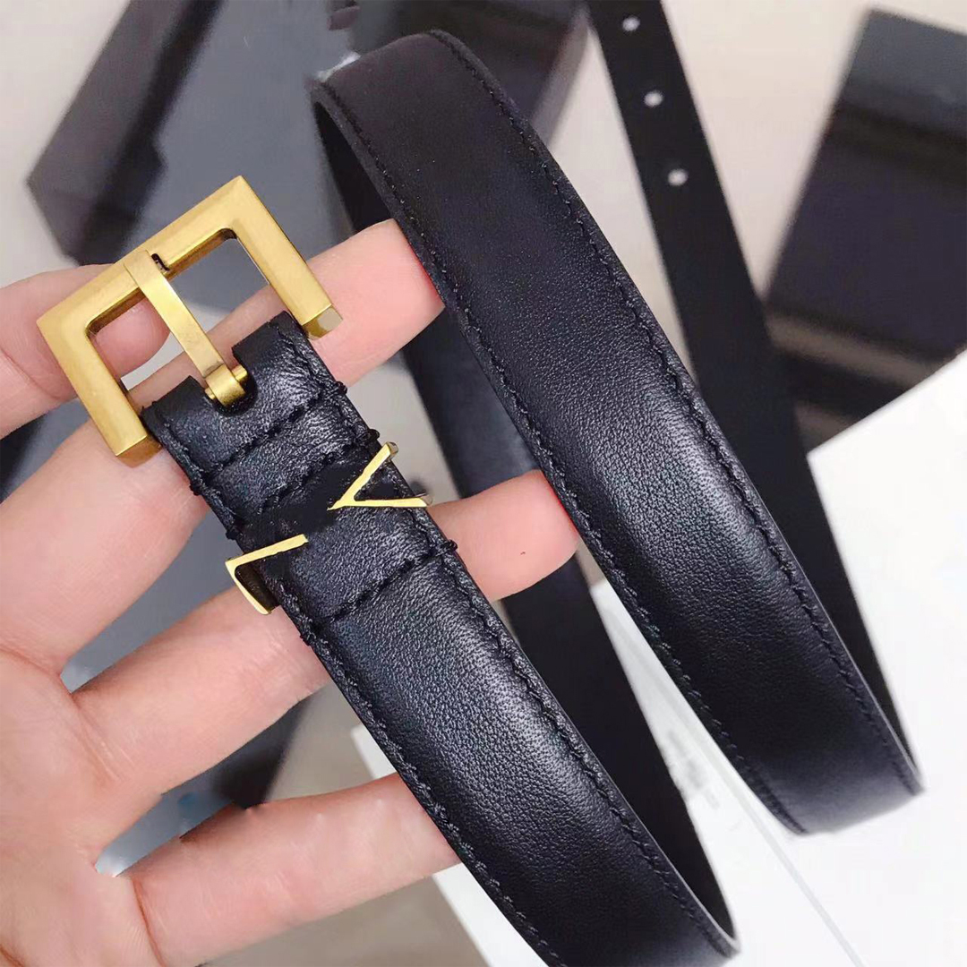 Belts Designer Belt Genuine Leather Man Woman Classic Needle Buckle Accessories Gold Sliver Color Width 2CM Or 3CM