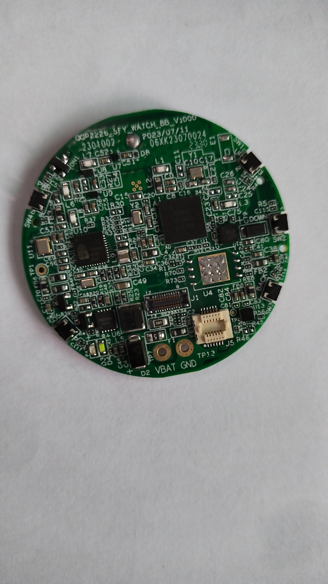 Smart Health Watch-PCB üretim/imalat/PCB yüzey montaj teknolojisi SMT ve montaj