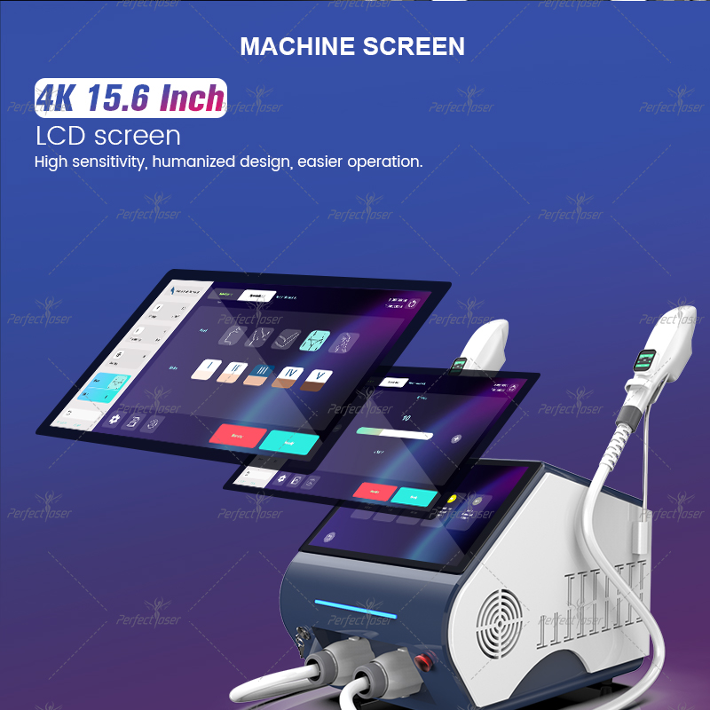 SPA Uso OPT IPL Elight RF Macchina laser Depilazione Lazer Attrezzatura di bellezza Ringiovanimento della pelle Dispositivo il trattamento dell'acne 430nm 480nm 530nm 560nm 640nm