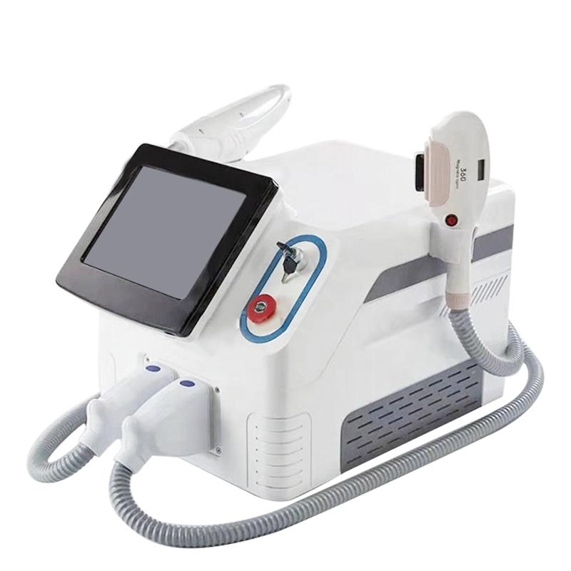 Q Switched Nd Yag Laser Tattoo Spots Removal Beauty Salon 360 OPT Hair Removal Machine d'épilation OED/OEM Portable Rajeunissement de la peau Instrument de traitement de l'acné