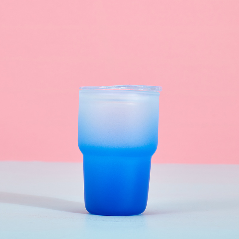 Verre à Shot coloré par Sublimation de 3oz, gobelet à vin, bouteille d'eau avec couvercle et paille, verres à boire Z11