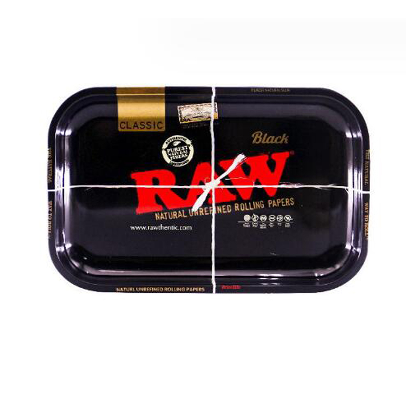 288*188mm Raw Cartoon Rolling Tray Metal Cigarette Smoking Large Trays Dry Herb Tobacco Plate Case Storage Machine Tool Gift New