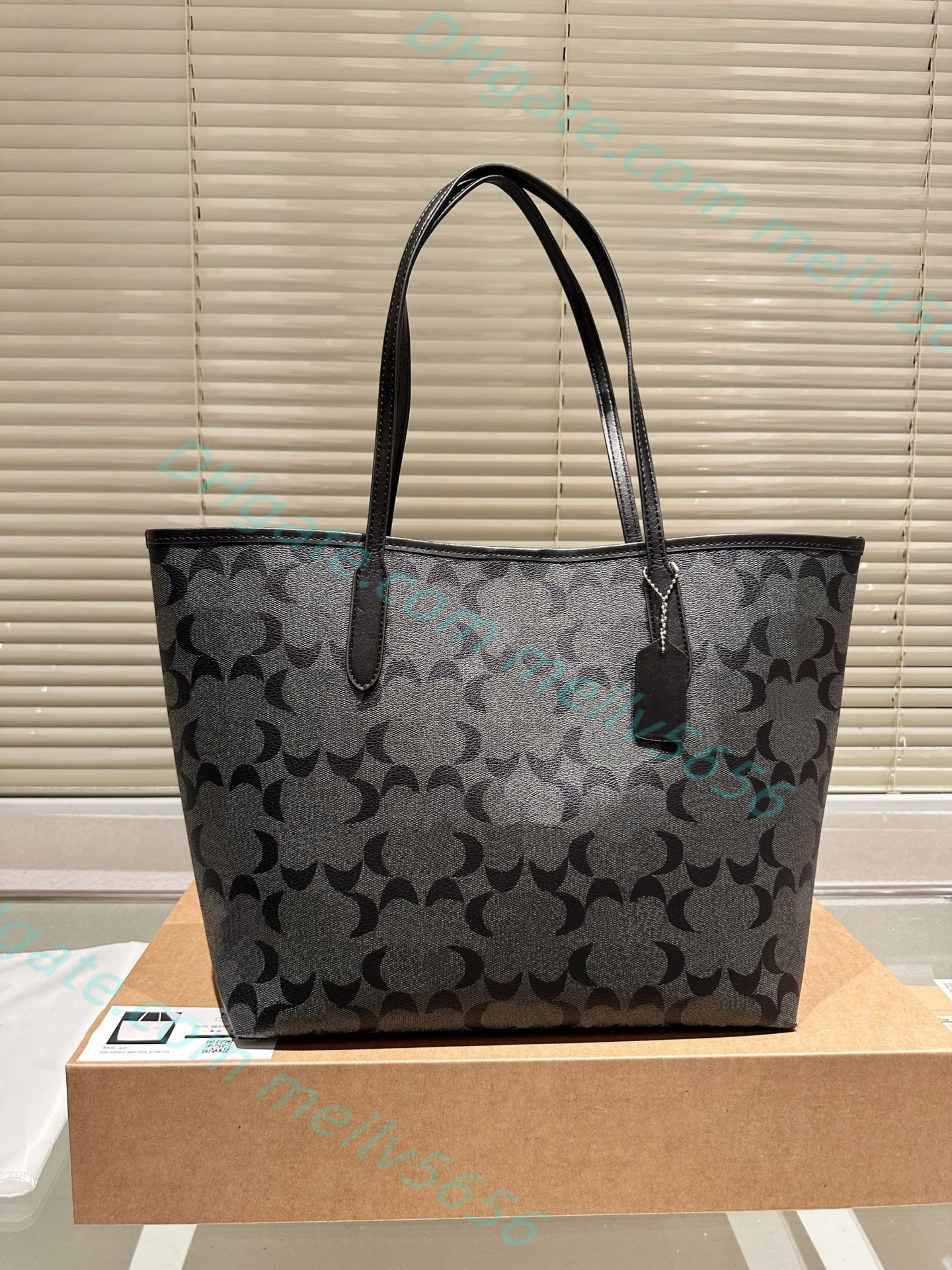 5A PAKIET PAKIEŃ Klasyczne torby na zakupy TOTO Black Print Clutch Totes Hobo torebki portrecze Pollet Polichrome ramiona torby krzyżowe torby na ciało