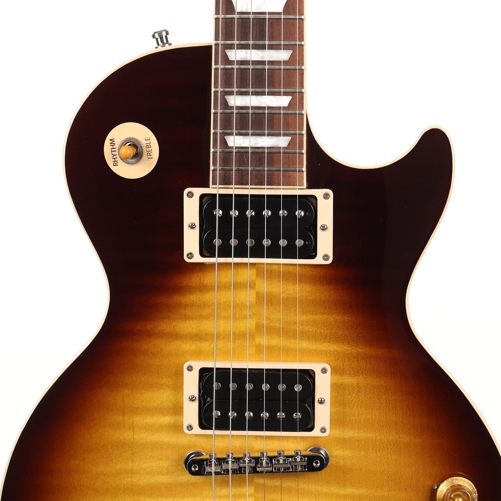 Электрогитара Slash Paul Standard October Burst, такая же, как на картинках.