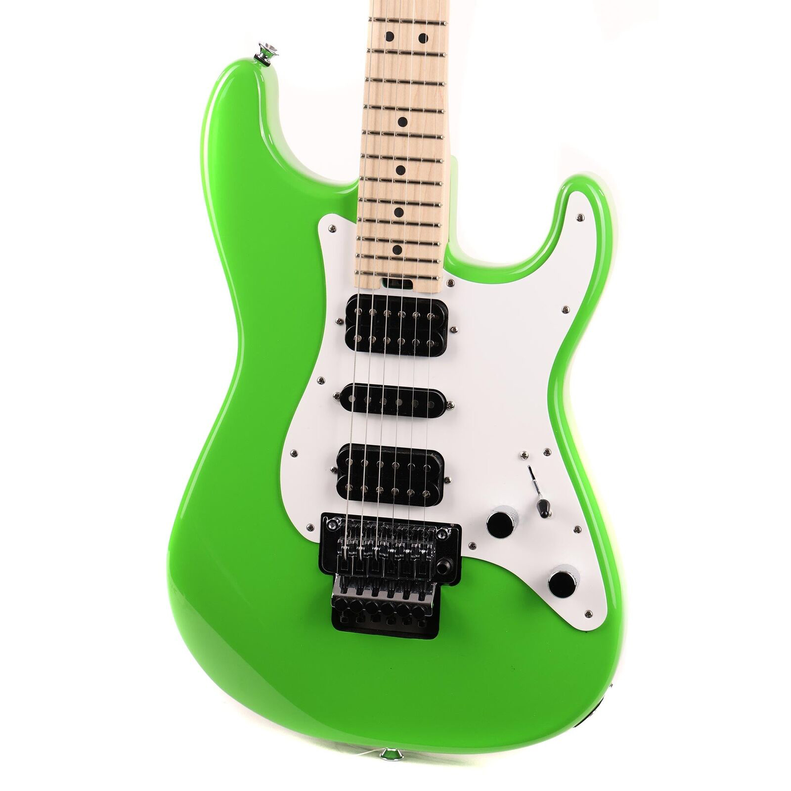 Char vel Pro-Mod So-Cal Style 1 HSH FR M Maple Fingerboard Slime Green Electric Guitar as same of the pictures