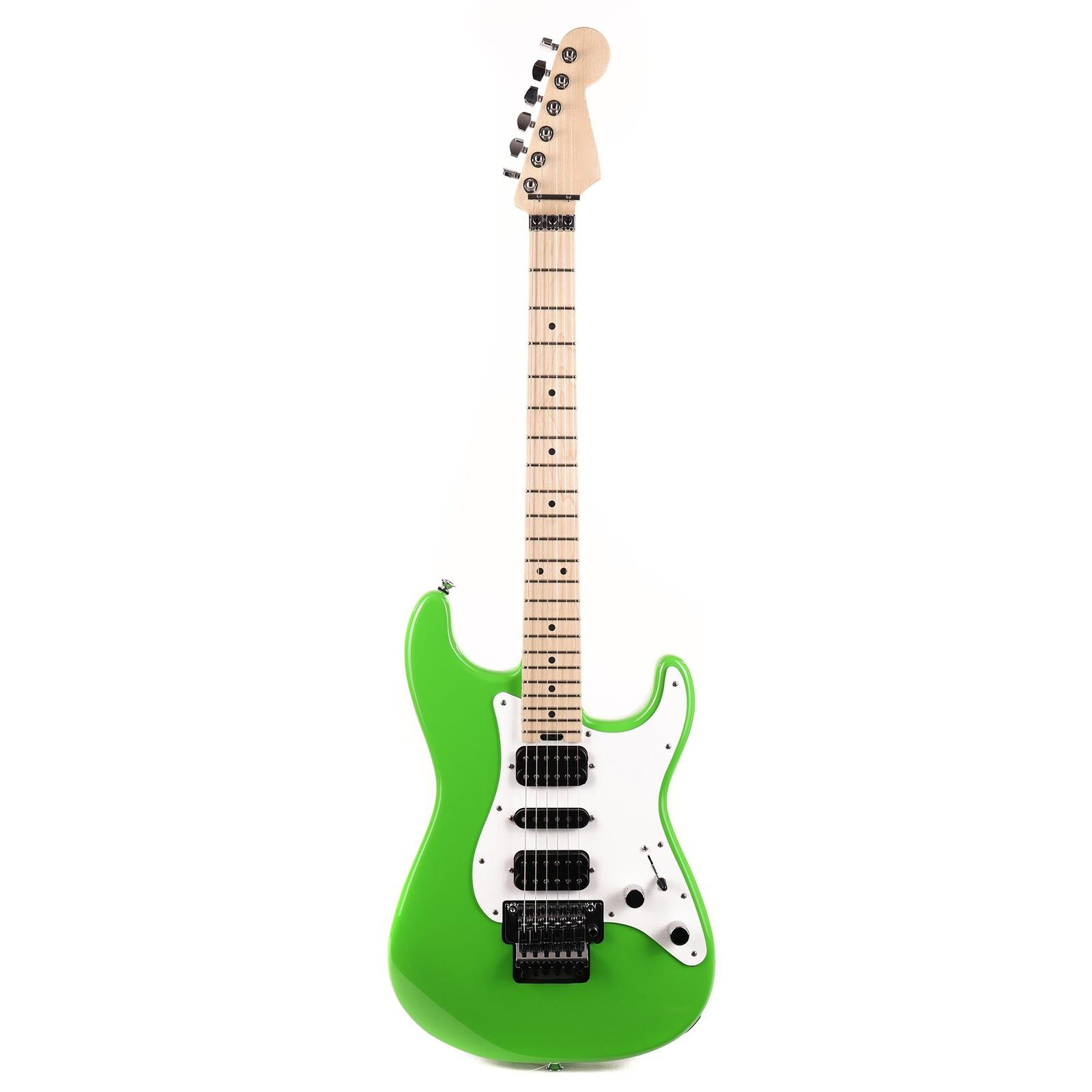 Char vel Pro-Mod So-Cal Style 1 HSH FR M Maple Fingerboard Slime Green Electric Guitar as same of the pictures