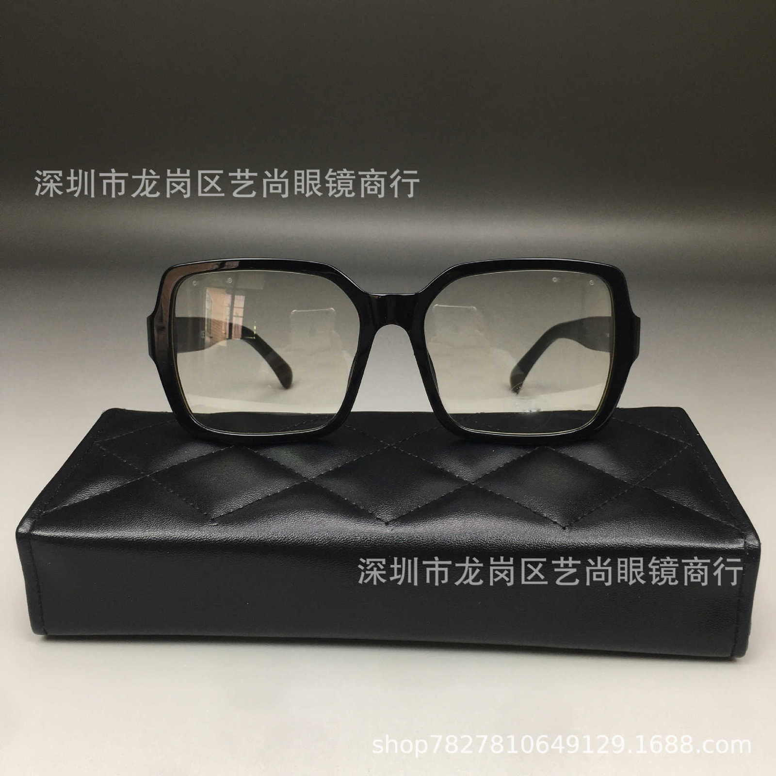 Fashion Sunglasses Frames Designer non-prescription glasses Frame 5408 Plain Face Glasses Frame Plate Large Box Display Face Small Glasses female