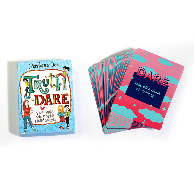 Wholesales Barbara Dee Truth or Dare Cards Game Five Girls One Summer Many Secrets