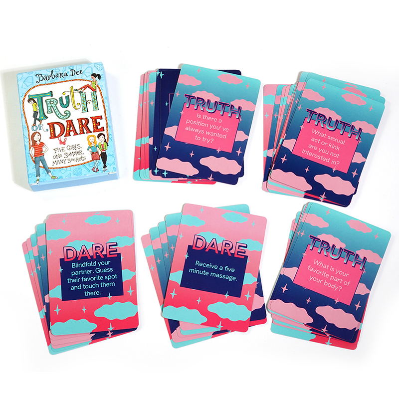 Wholesales Barbara Dee Truth or Dare Cards Game Five Girls One Summer Many Secrets