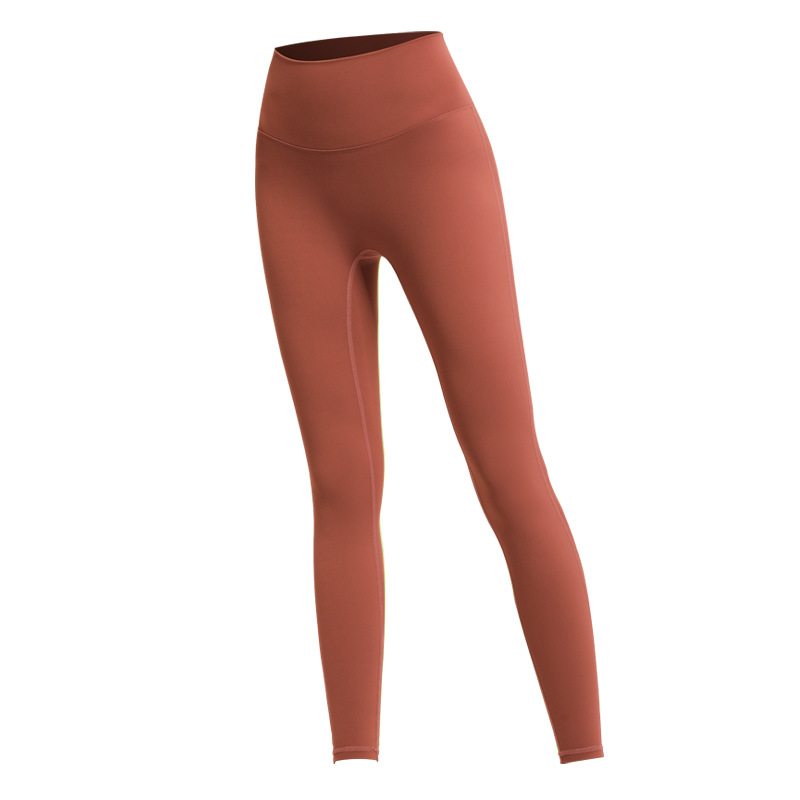 al-094 Womens Yoga Outfits Trousers Skinny Pants Slim Tights Excerise Sport Gym Running Long Pants Elastic Waist Fast Dry