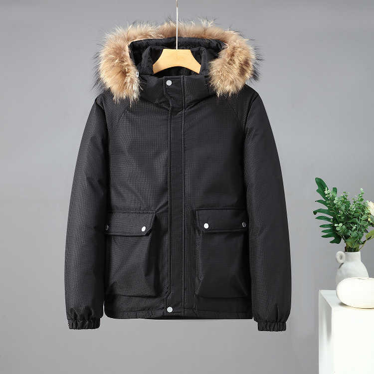 캐나다 남성 줄 재킷 homme 야외 겨울 겨울 jassen outerwear big fur hooded fourrure manteau down 재킷 고품질 코트 Diver Parka