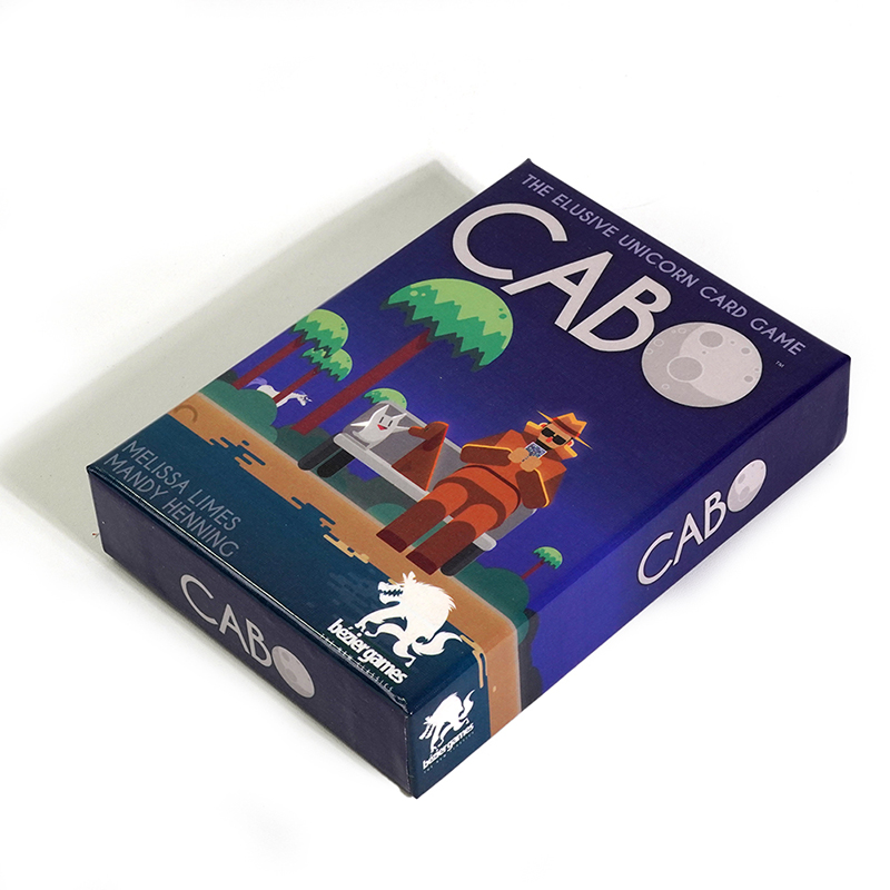 Grossist bezier games cabo blue card game classic family brädspel för vuxna och barn