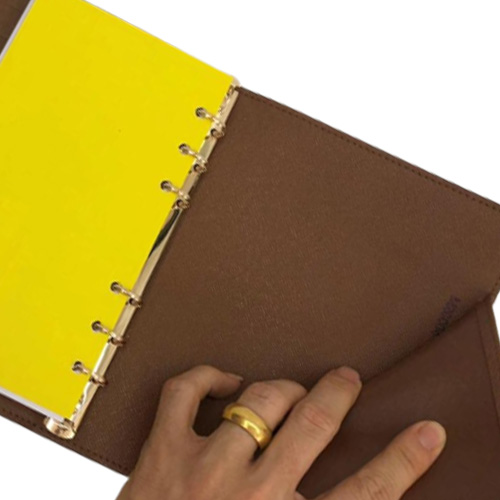 Duże biurko obrany Okładki Planowanie Planner Mężczyźni A5 Diary Diary Luksus Projektant Designer Agendas Protective Case Casport Passport WA8814959