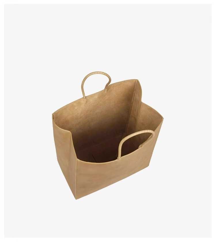 ABV Designer Totebag Mini Jodei Candy Leather Large Capacity Pending Bag Single Shoulder Totebag Kraft Paper Bag Handheld