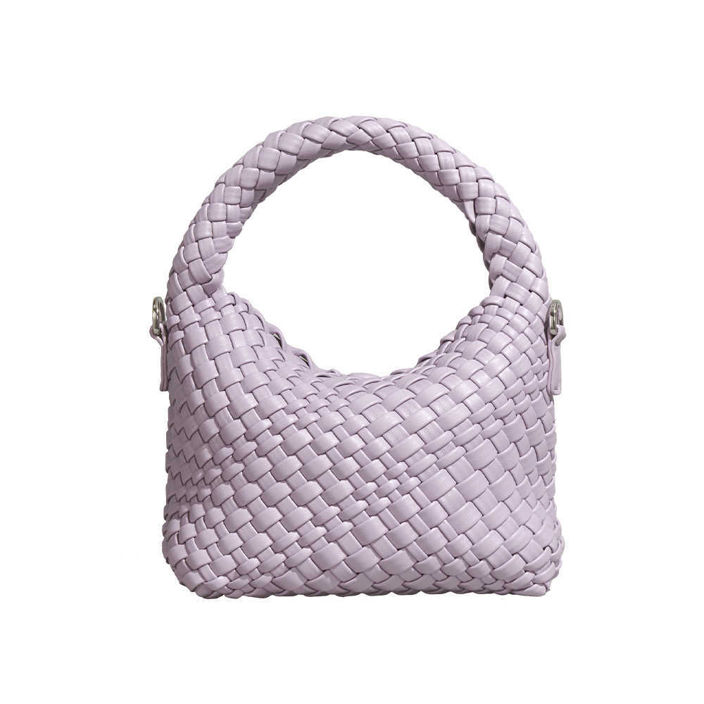 ABV Designer Totebag Mini Jodei Candy Handwoven Lunch Box Bag Cloud Bag Single Shoulder Crossbody Bag Women's Straw Woven Bag Fashion