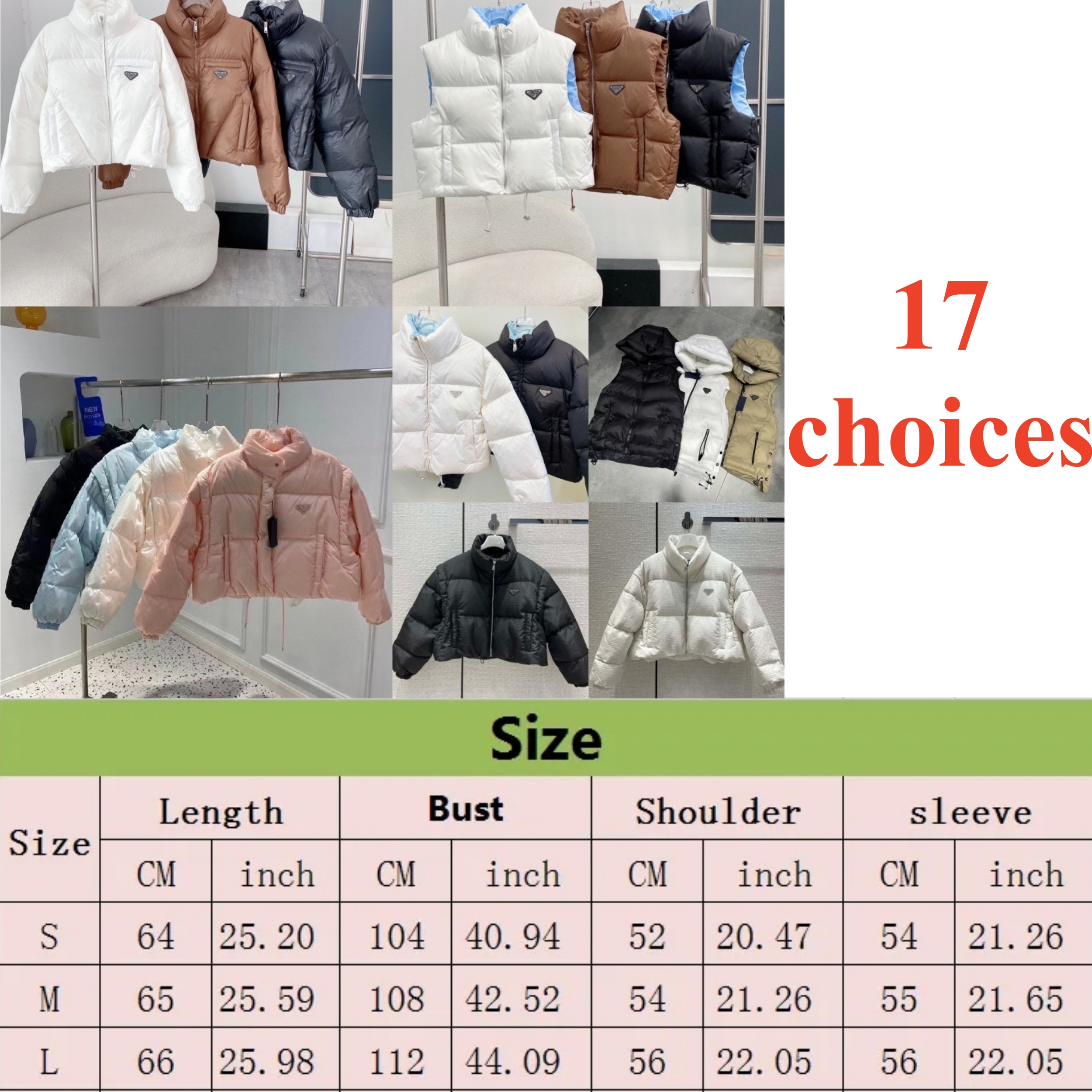 jackets womens coats designer women puffer jacket women luxury brand Warm Windproof short windbreaker Puffer Wholesale 5% Off