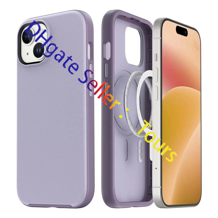 Symmetry – coque de téléphone portable hybride robuste, antichoc, Magsafe, pour Iphone 15 14 13 12 11