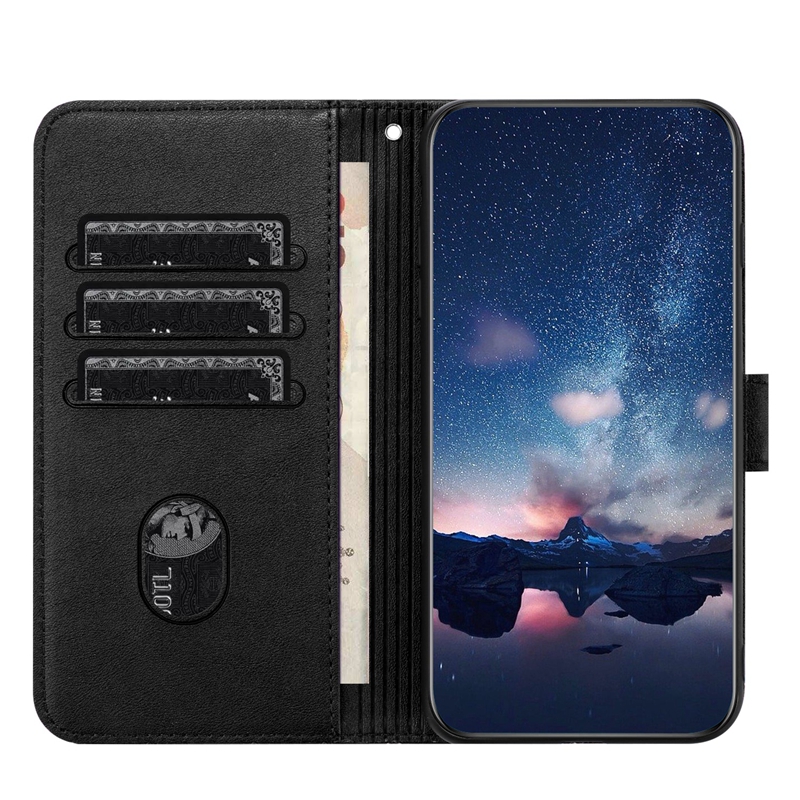 Kuş Ağaçları PU Deri Deri Cüzdan Kılıfları İPhone 15 Artı 14 Pro Max 13 12 11 X XS XR 8 7 6 Moda Kredi Kimliği Kartı Yuvası Tutucu Stand Flip Cover Strap ile Şok geçirmez Koruma