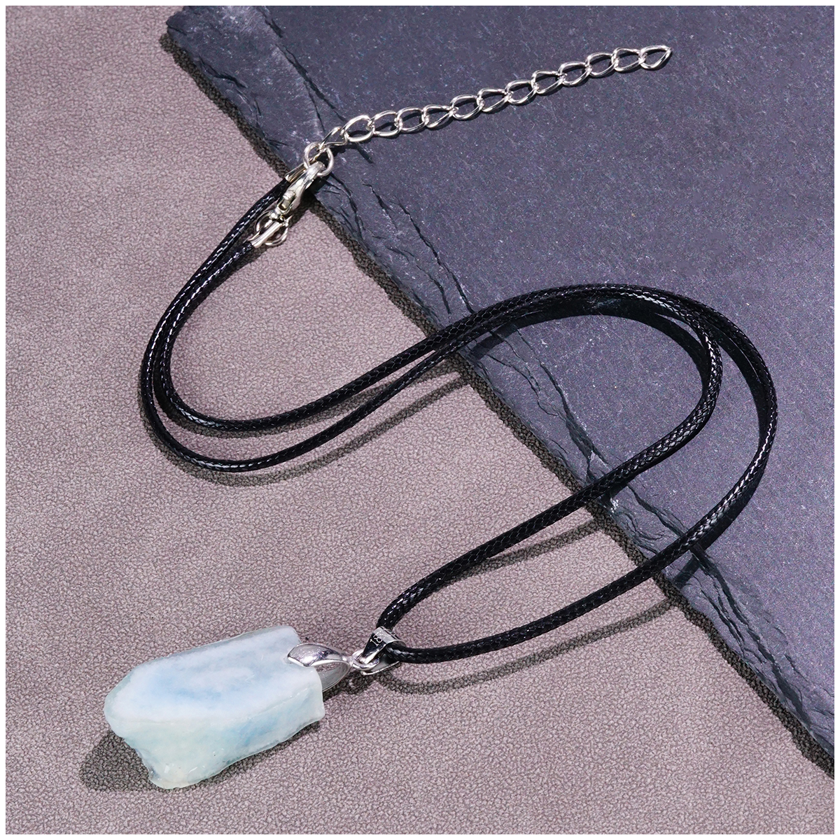 Raw Stone Irregular Cut Surface Aquamarine Necklace Pendant Necklaces Pendants Designer Simple Necklaces Designer Jewelry Designer Jewellery Man Jewels And Gems