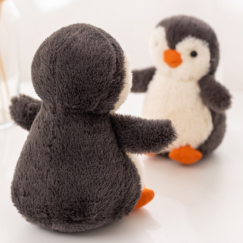 Peanut Penguin Doll Net Red Cute Małe miękkie dziecięce dziecko Pluszowa lalka zabawka