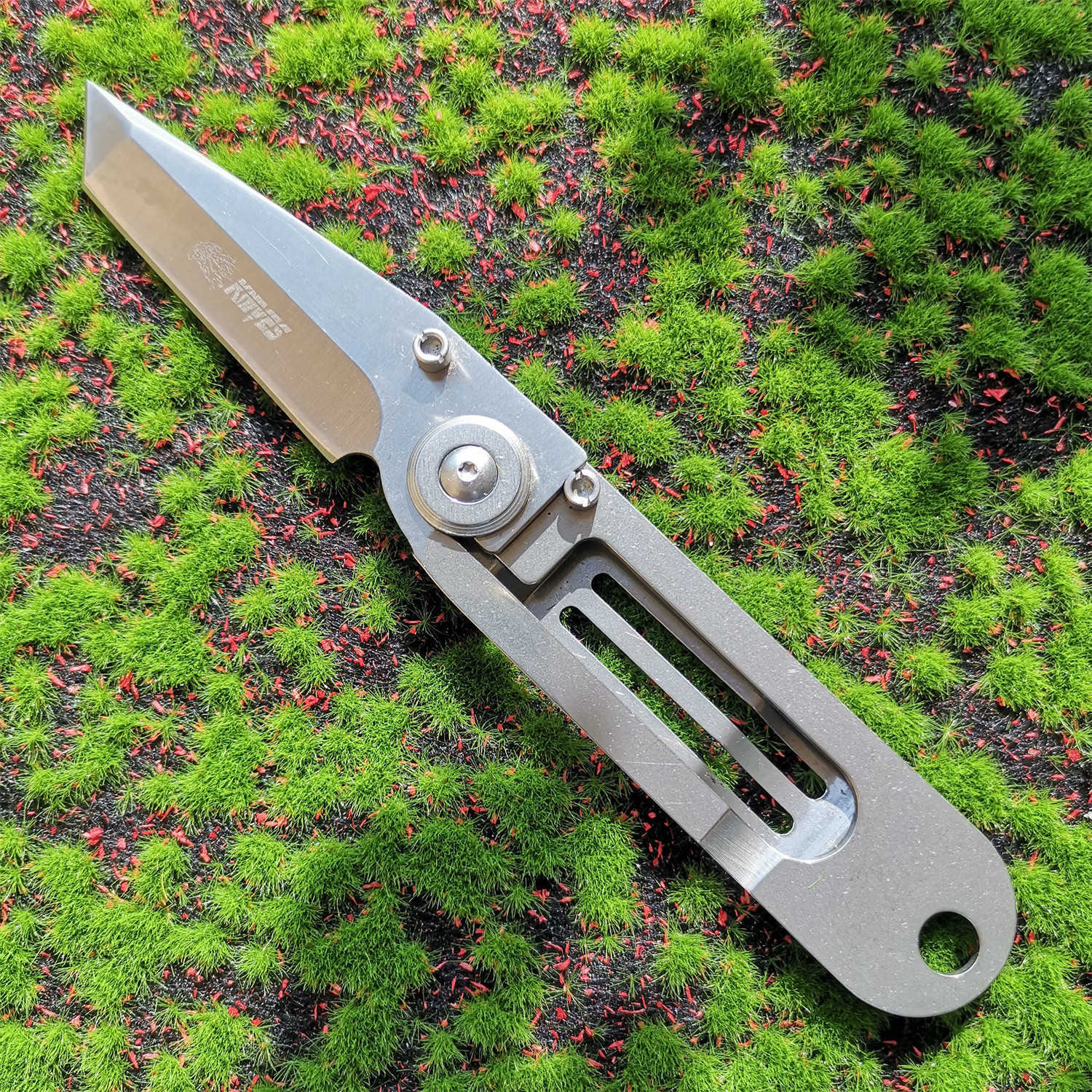 Outdoor Folding Knife High Hardness 8CR13 Steel Pocket Knife Camping Hunting Self-defense Tactical Knife