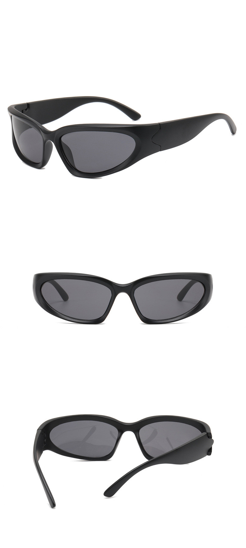 Neue Wrap-Around Sonnenbrille Frauen Männer Marke Design Spiegel Sport Vintage Sonnenbrille Männer Fahren Brillen Shades 21 Farben 