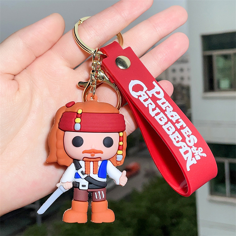 7 Stijlen Leuke Anime Sleutelhanger Charme Sleutelhanger Mooie Piraterij Pop Chihiro Paar Gepersonaliseerde Creatieve Valentijnsdag Cadeau DHL