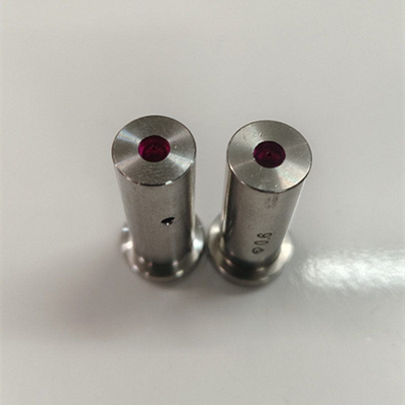 0.3~3.0 mm ruby guide for drill EDM machine drilledm as one pair